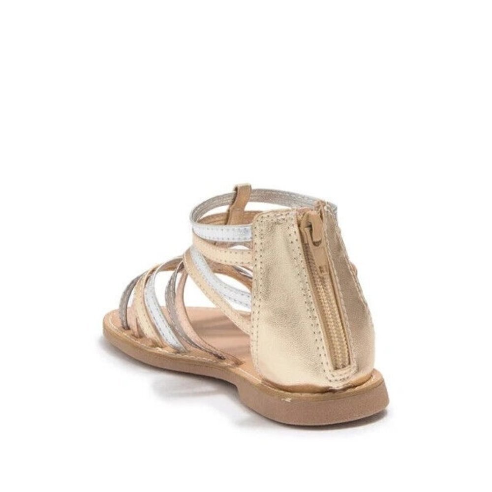 Harper Canyon Girls Metallic Sandals  BNWT Toddler Size 8 NEW